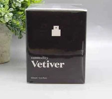 Commodity Vetiver Eau De Parfum Spray 3.4 oz New In Box SEALED