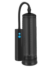Shots Pumped Rechargeable Extreme Power Pump W/free Silicone Ring - Black