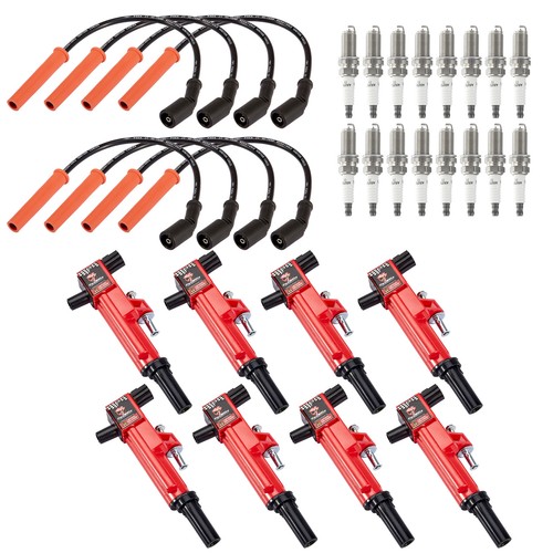 8 bobinas de encendido + 16 bujías + 8 cables para Jeep Commander 2008 2009 4,7 L V8 - Imagen 2 de 15