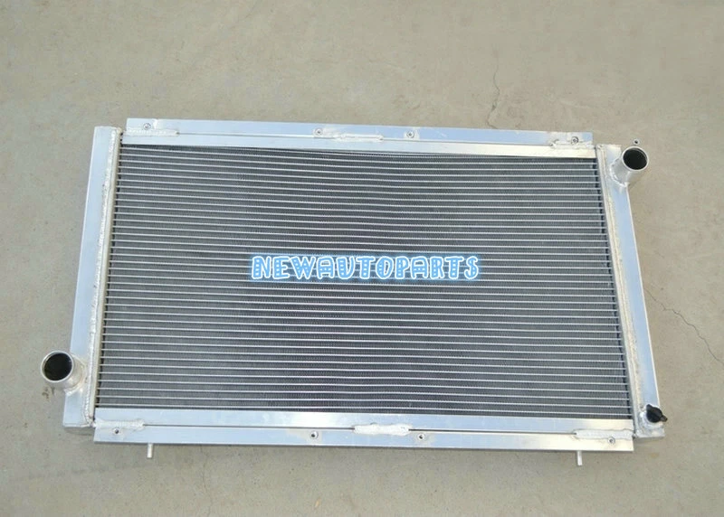 Radiador de alumínio + cobertura + ventiladores para Subaru Impreza WRX STI GC8 1992-2000 99 MT - Imagem 4 de 4