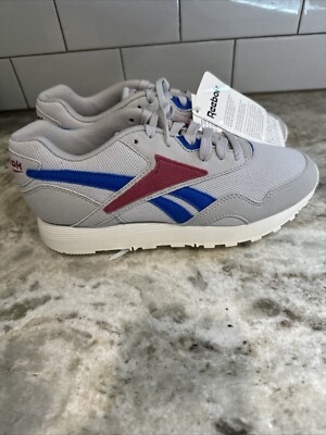 REEBOK Boys US 4.5 Rapide MU CN5911 Running Cross Train Gray Gym NWT