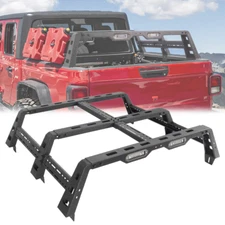 Heavy Duty Steel High Bed Rack Luggage Carrier For 2020-2025 Jeep Gladiator JT