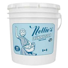 NELLIE'S LAUNDRY SODA SOAP DETERGENT WASHING POWDER HE BULK UNSCENTED 400 LOADS