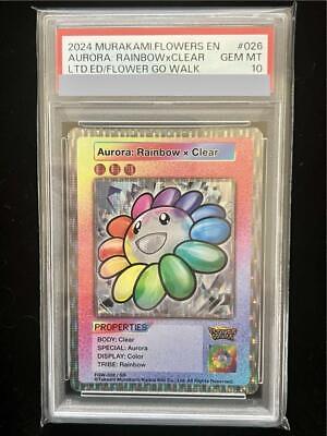 Pokemon Psa10 108 Flowers Aurora Rainbow Clear JPN Limited Pokemon Psa10 108 Flowers Aurora Rainbow Clear JPN Limited
