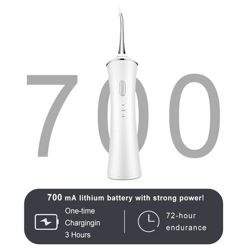 Cordless Water Flosser Dental Oral Irrigator Travel Teeth Cleaner Floss Pick New - Picture 6 of 9