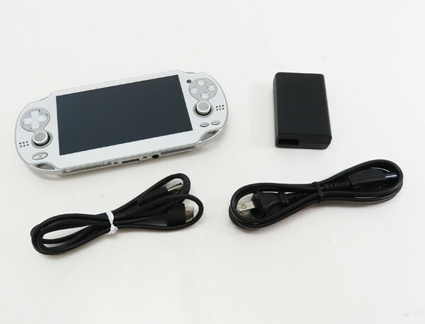PlayStation Vita - SONY PlayStation VITA PCH-1000 限定アイスシルバー PlayStation PS Vita Ice Silver Rare pch-1000 OLED Console