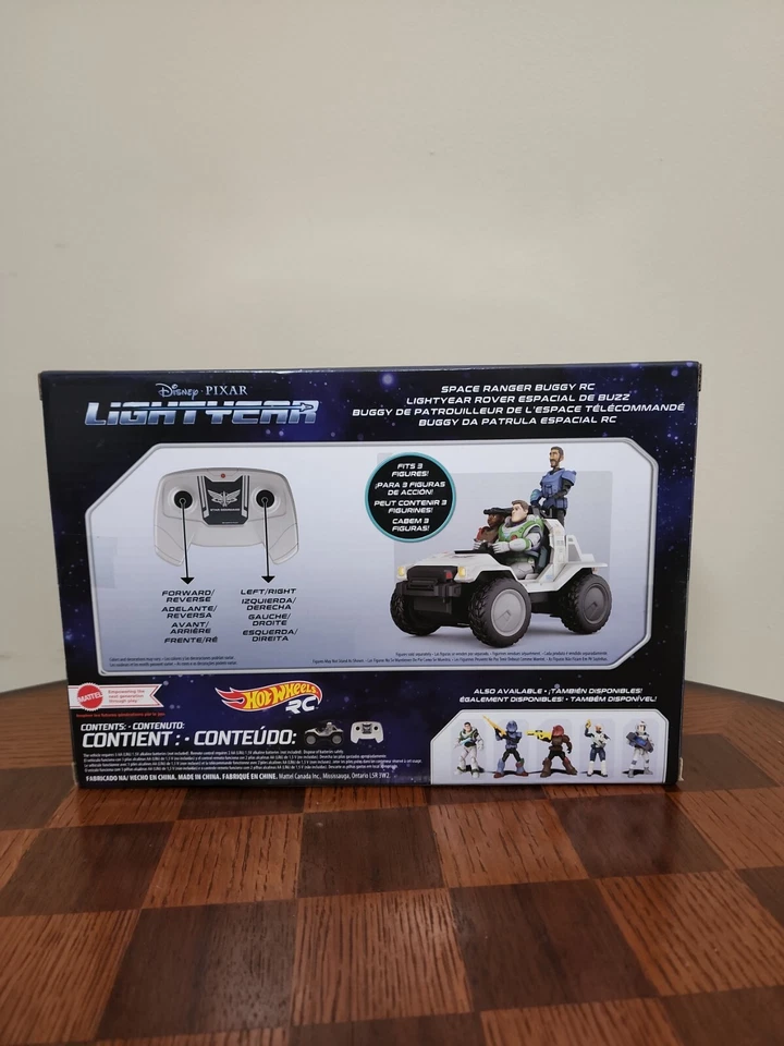 Hotwheels R/C Disney Pixar Lightyear Space Command Remote Control Vehicle NEW - Image 4 of 4