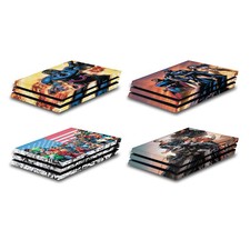 JUSTICE LEAGUE DC COMICS COMIC BOOK COVERS VINYL SKIN FOR SONY PS4 PRO CONSOLE