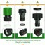 Indexbild 6 - 1X(Garten Schnell Kupplungs Wasser Schlauch AnschlüSse, Kunststoff, Stecker N2V6