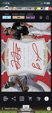 2020 TOPPS BUNT DIGITAL FRANK THOMAS / ELOY JIMENEZ Dual SIG BASEBALL CARD, SOX
