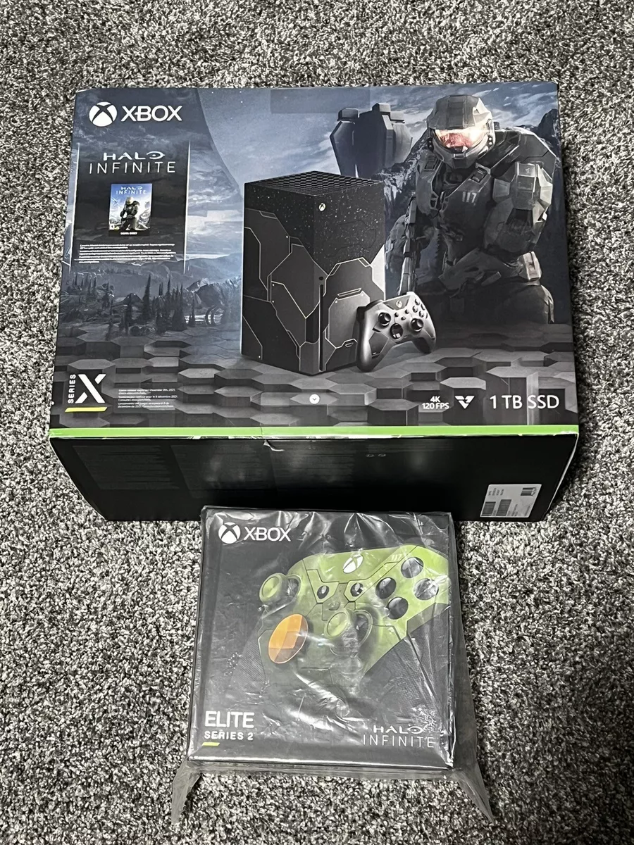 Microsoft Xbox Series X Halo Infinite Limited Edition Console Bundle