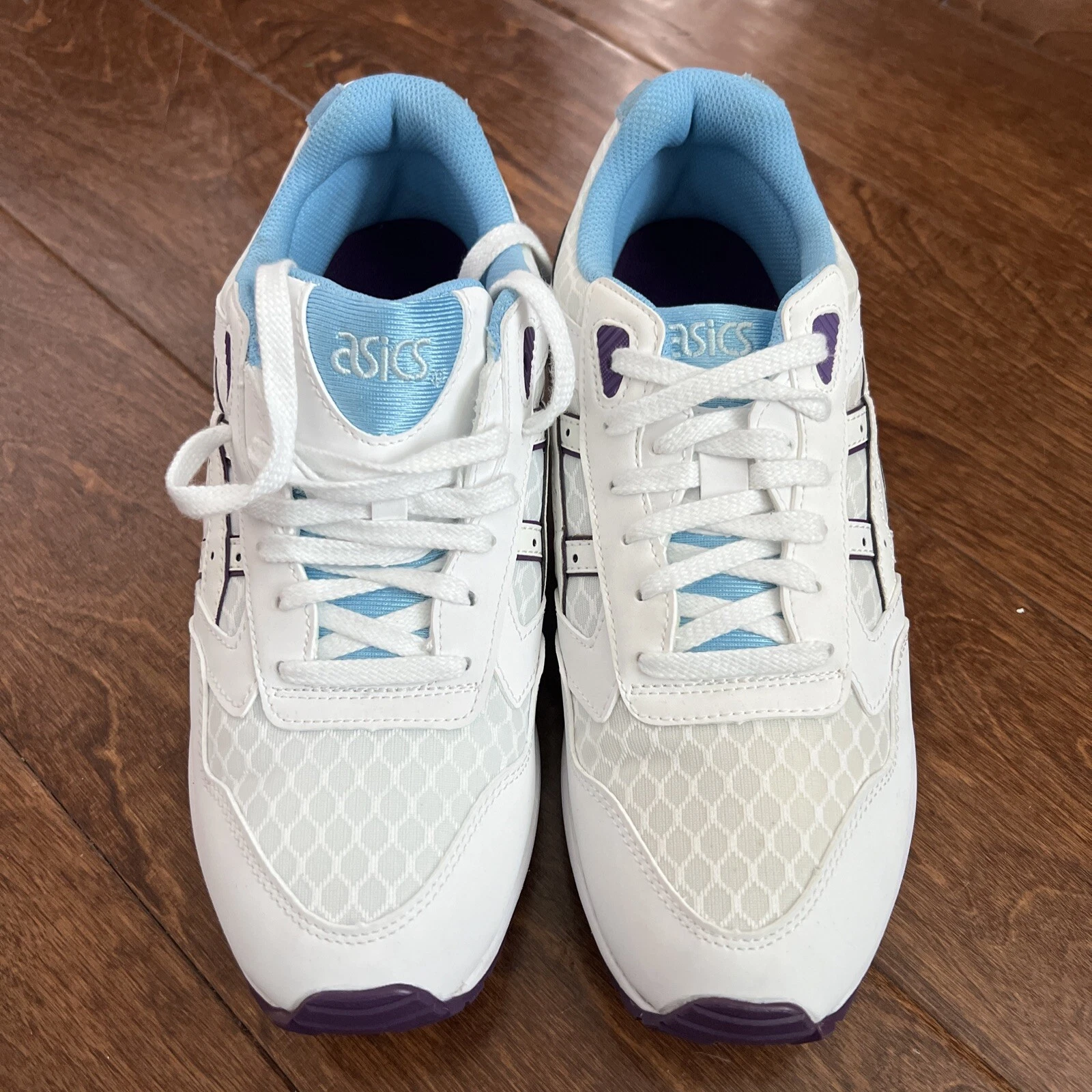 Bianco da donna ASICS Tiger Gel Saga taglia 8 1 2 senza scatola pelle scamosciata rete H5P8L