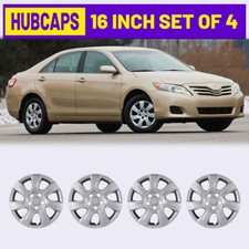 16 Inch Set Of 4 Hubcaps For 2007-2011 Toyota Camrycamry Hybrid R16 Wheel Rims