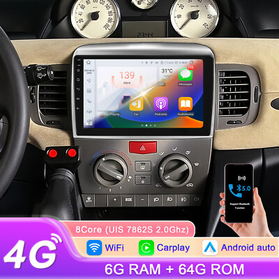 Für Lancia Ypsilon 2006-2011 Carplay Android 14 Autoradio GPS NAVI 6+64GB DAB+