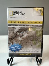 2007 National Geographic TOPO Mapping Software Denver & The Front Range
