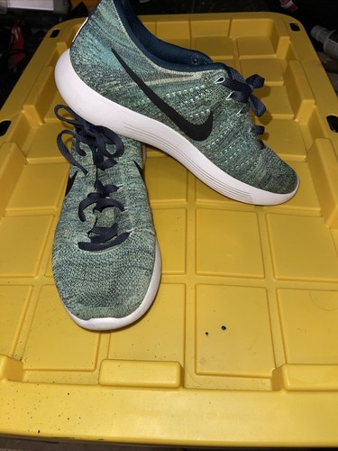 NIKE LUNAREPIC LOW FLYKNIT SEAWEED 843764-300 Mens Size 10 Lunarlon Y101 - 第 5/13 張圖片