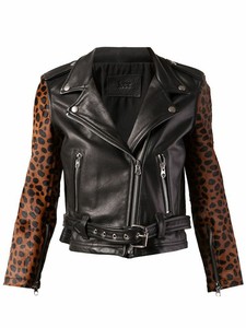 cheetah leather jacket
