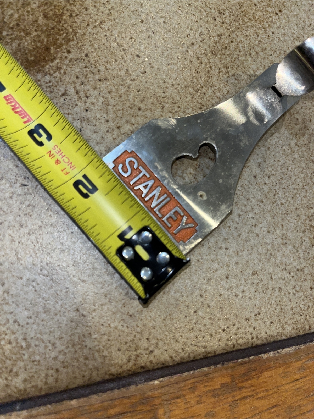 Stanley Lever Cap from No 5 Wood Plane Kidney Hole 2" Wide Red