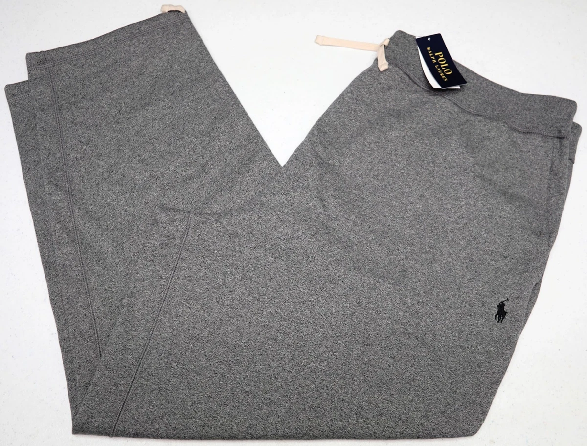 dark grey polo sweatpants