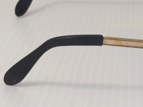 Vintage Hipster Z87 Titmus 5 3/4 goldfarbene Brillenfassung - Bild 8 von 10