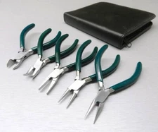 Jewellery Tools Best Jewelers Pliers Set Jewelry Making  5" Plier Kit Colors avl