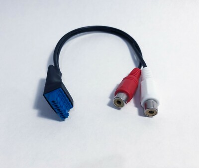 FEMALE RCA TO 5 Pin Phoenix/Terminal/Captive Block for Extron Matrix Crosspoint