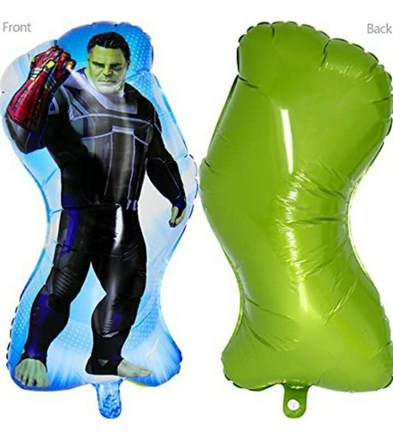 5 Pcs Incredible Hulk Avengers Mylar Foil Birthday balloon Bouquet + free gift - Picture 7 of 10