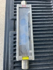 King Instruments 74812342W0 GLASS TUBE ROTAMETER WITH STAINLESS STEEL ENCLOSURE