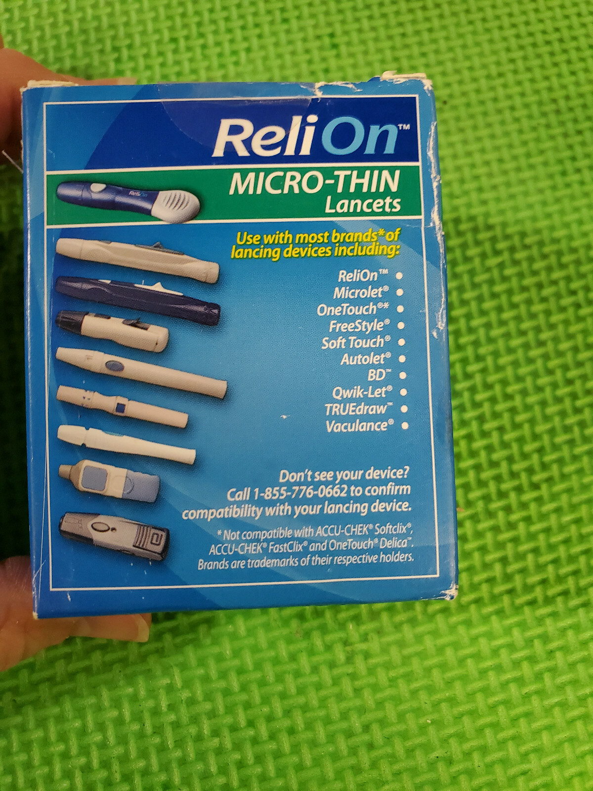 ReliOn MicroThin Lancets 100 ct 33 Gauge for Micro Sampling exp7/