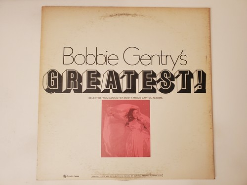 Bobbie Gentry - Bobbie Gentry's Greatest! (Vinyl Record LP) - Picture 2 of 2