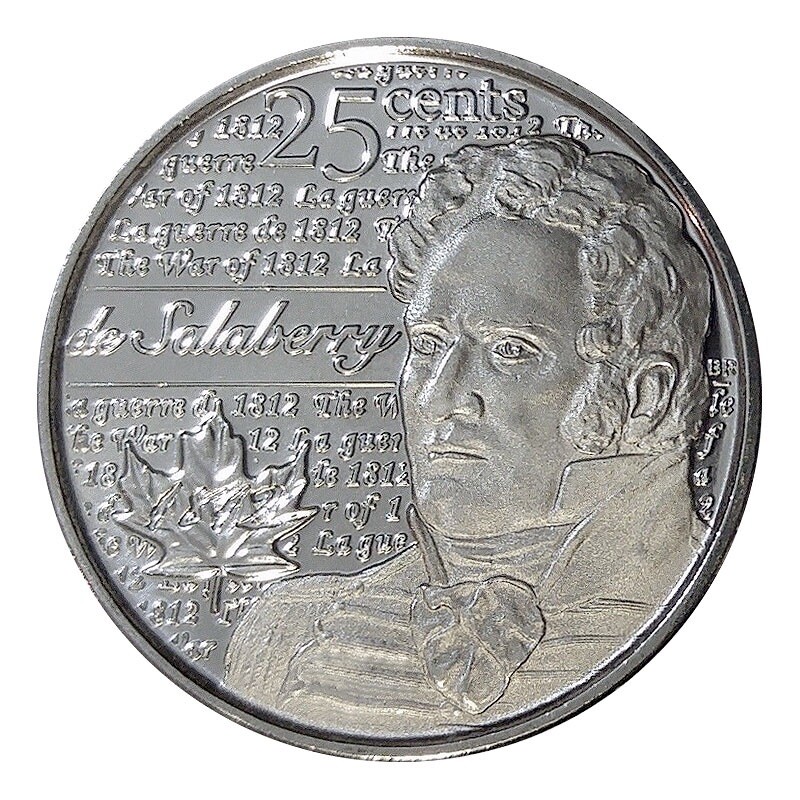 2013 Canadian 25-Cent Heroes of 1812: Charles-Michel de Salaberry