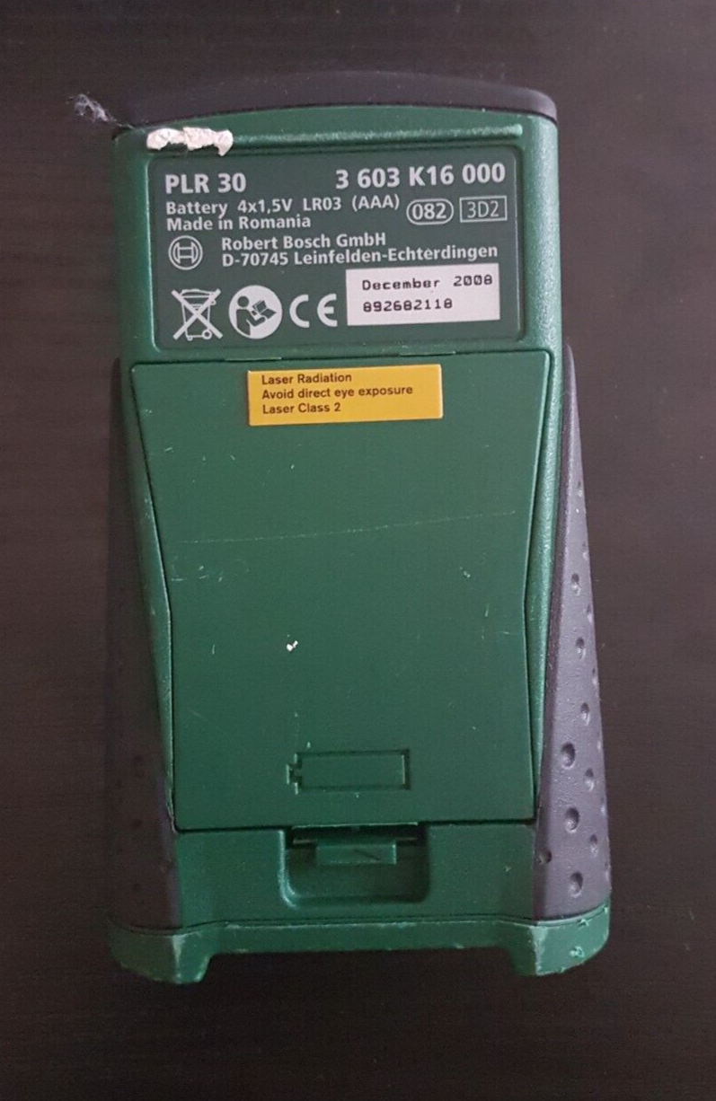 Bosch Digital Laser Measure PLR 30 Digital Laser Distance Measurer eBay