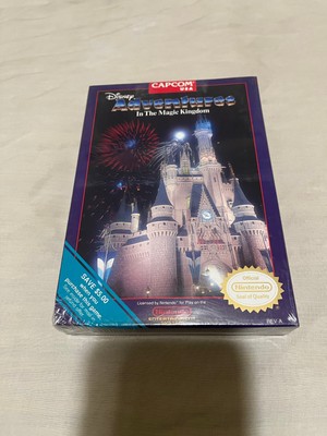 Disney ADVENTURES IN THE MAGIC KINGDOM NES Factory Sealed H-SEAM Nintendo