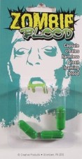 Green Blood Zombie Capsules - Great Theatrical Makeup Prop - Halloween Make-Up