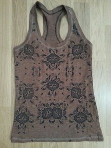 maglietta marrone donna