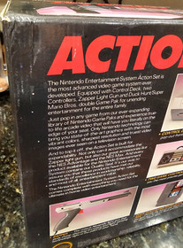 Nintendo Entertainment System NES Action Set - CIB Complete in Box Tested Works!