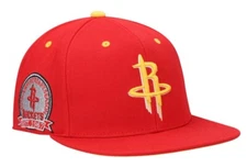 NBA Houston Rockets Mitchell & Ness 40th Anniversary Snapback Hat M&N NEW