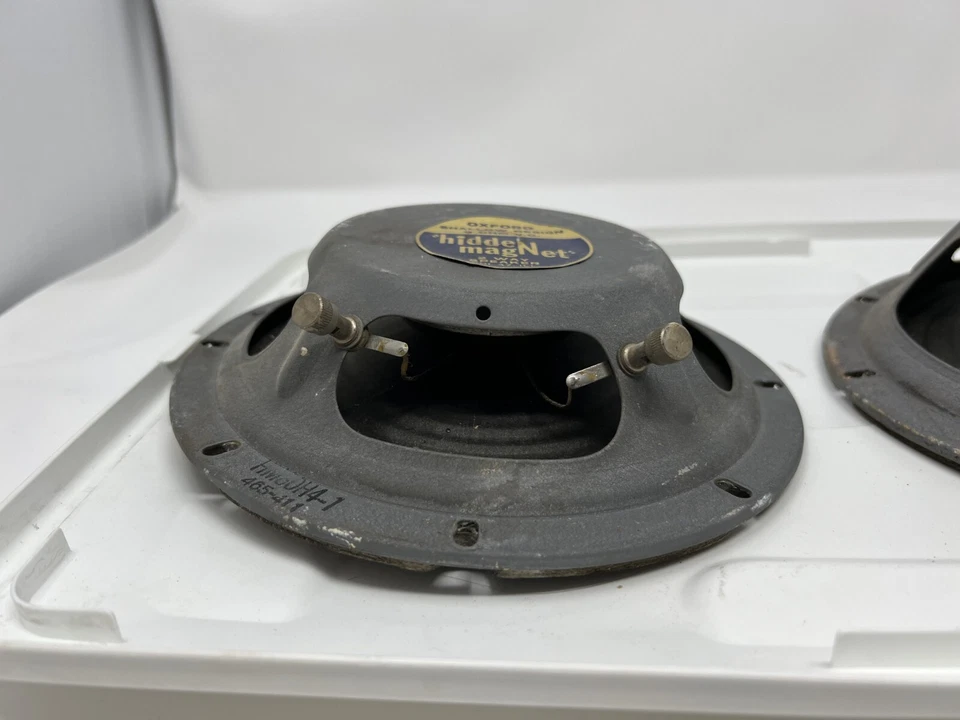 Juego (2x) de Altavoces Oxford 1965 "Imán Oculto" 8" HM80H4 - Excelente Estado Foto 4 de 4
