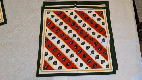 HERMES, 4 serviettes de table, napkins - Foto 13 di 17