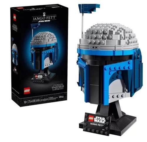 LEGO Star Wars Jango Fett Helmet 75408 Building Kit (616 Pieces)