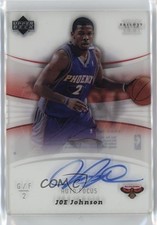 2005-06 Upper Deck Trilogy Auto Focus Joe Johnson #AF-JJ Auto h8k