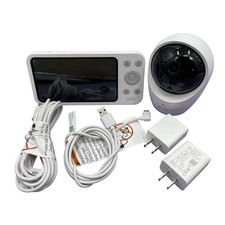 eufy E20 Wireless Pan-Tilt 5'' Baby Monitor with 2K HD Camera T8352