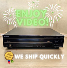 Sony 5-Disc CD Changer Clean Retro 1988 Japan CDP-C20