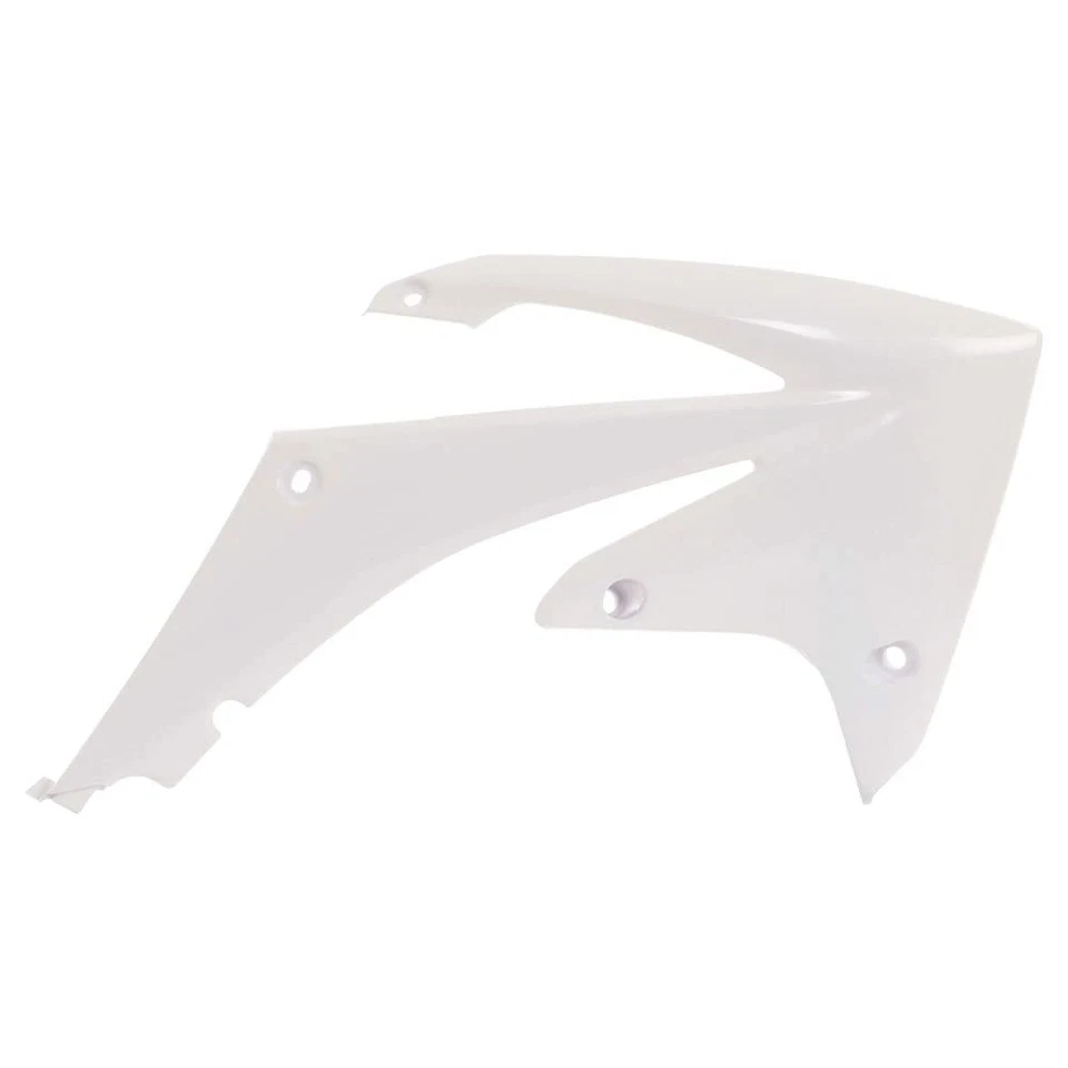 Cucharas de radiador Acerbis blancas para Honda CRF250R 2010-2013 Foto 2 de 4
