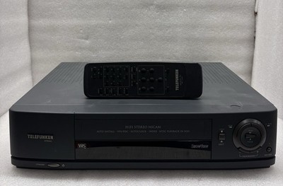 VHS Videorecorder Telefunken M 9850G HiFi NTSC Playback High End Top Getestet  