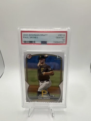 2023 Bowman Draft Paul Skenes #BD-14 PSA 10 Pittsburgh Pirates Rookie (RC)