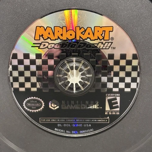 Mario Kart Double Dash!! Nintendo GameCube 2003 Disc Only. Tested Working DOL006