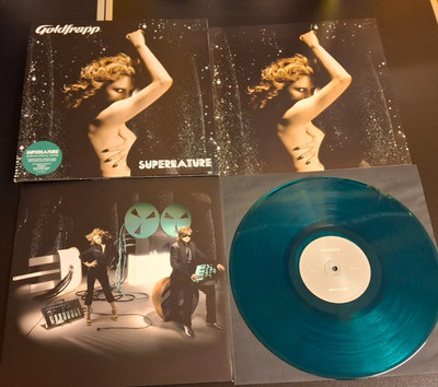 Goldfrapp - Supernature Translucent green vinyl + art card Played once