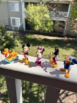   Disney Mickey Mouse Funhouse 5 Figure Set Minnie Donald Pluto Goofy Just Play