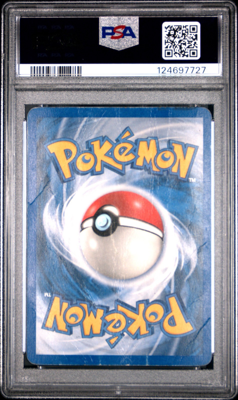 2005 POKEMON SUICUNE GOLD STAR HOLO EX UNSEEN FORCES #115 PSA 1 view 2
